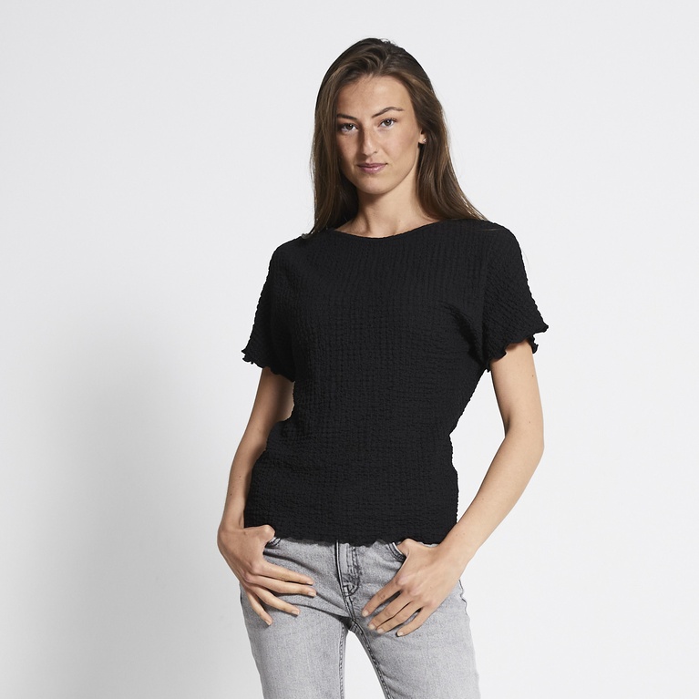 Kortermet topp "Clara"